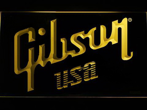 Gibson USA LED Neon Sign